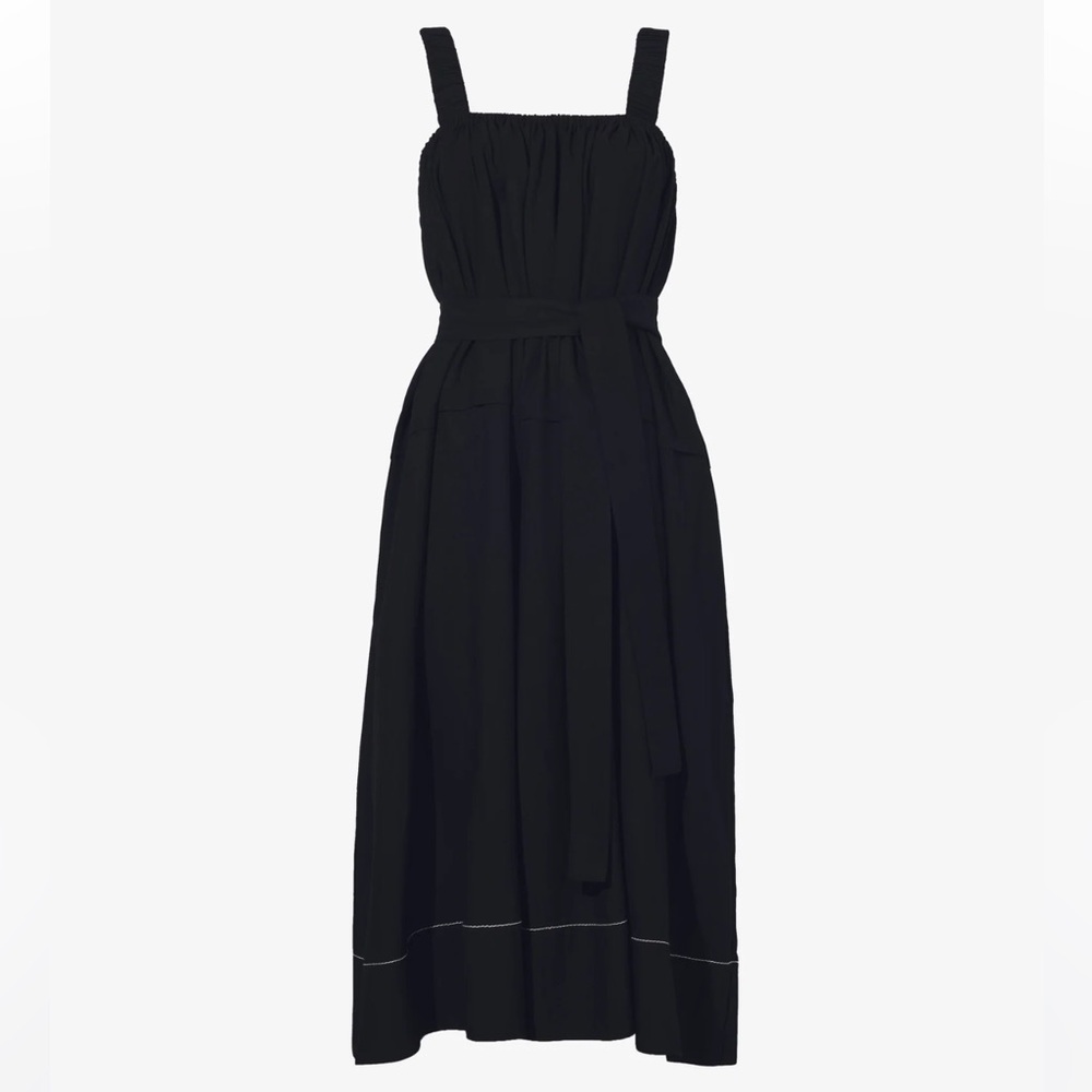Proenza Schouler White Label Drapey Suiting Dress